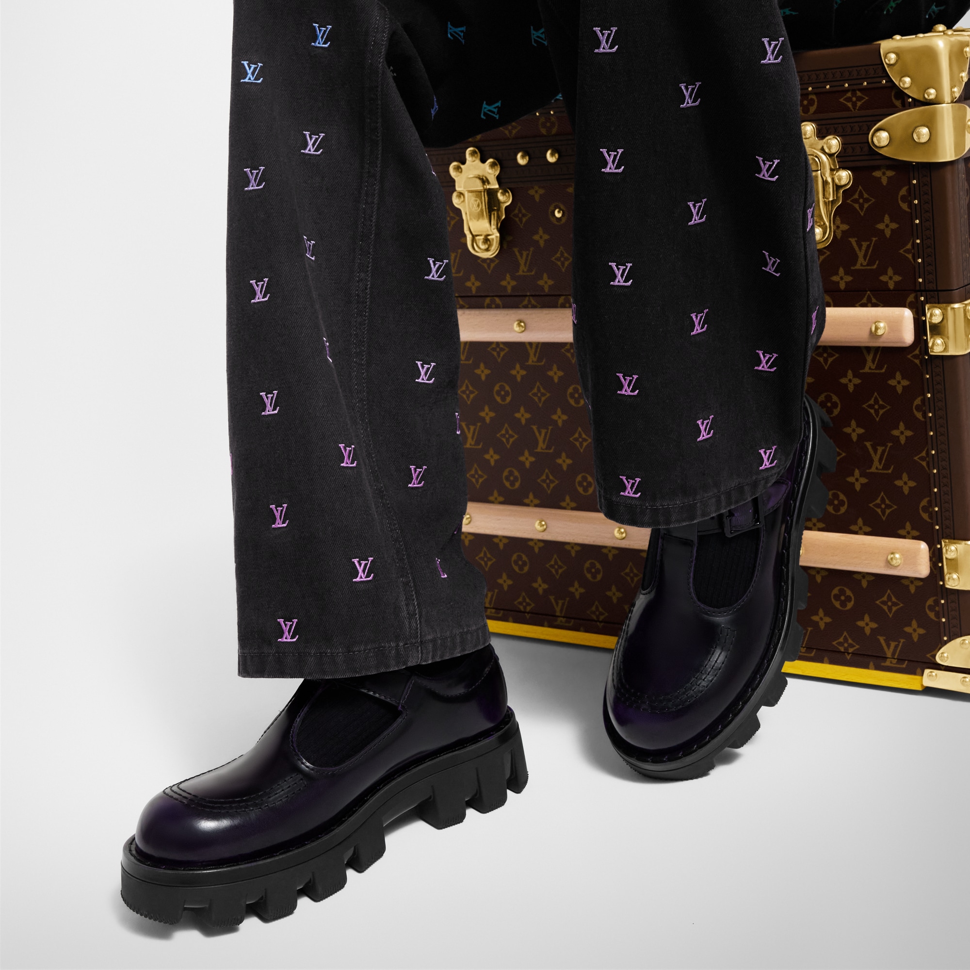LV Checker Mary Jane - Shoes | LOUIS VUITTON